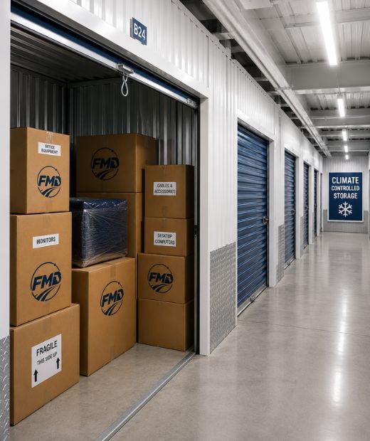 Moving and storage solutions in Florida — climate-controlled storage facilities connected through Florida Movers Direct